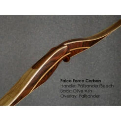 FALCO - Longbow FORCE VINTAGE CARBON 64" -Arc Flèche Séries Magasin falco arc longbow force vintage 64 15